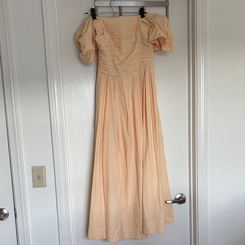 Free People Endless Summer Collection Peach Dress Small Petite